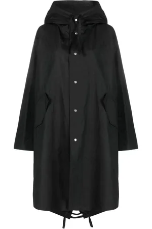Jil Sander Parkas, female, , Size: S Cotton Hooded Parka with Logo Detail