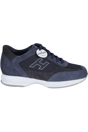 Hogan Sneakers, male, , Size: 10 US Suede Interactive Sneakers
