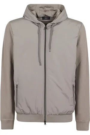HERNO Zip-throughs, male, , Size: XL Padded Sweatshirt Jacket