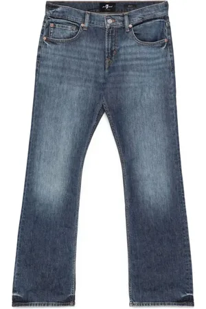 7 for all Mankind Straight Jeans, male, , Size: W36 Indigo Classic Five Pocket Jeans