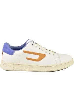 Diesel Sneakers, male, , Size: 10 US Leather Sneakers - Rubber Sole