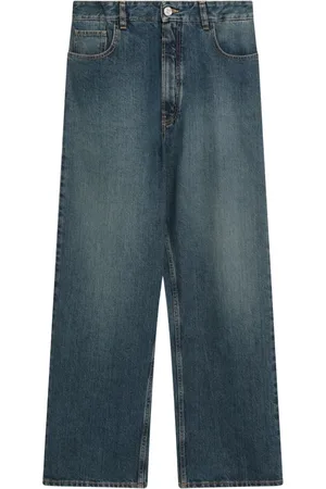 Alaïa Straight Jeans, female, , Size: XS Regular Fit Denim Jeans