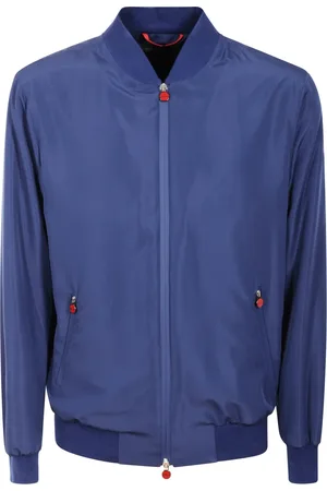 Kiton Bomber Jackets, male, , Size: 3XL Sophisticated Summer Jacket
