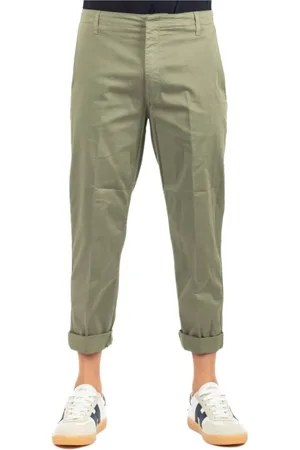 Dondup Cropped Trousers, male, , Size: W29 Stylish Pants for Men