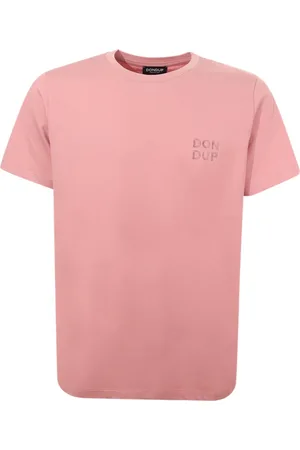 Dondup T-Shirts, male, , Size: L Logo Print Crewneck T-shirt