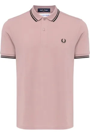 Comme des Garçons Polo Shirts, male, , Size: XL Knit T-Shirt in Rose