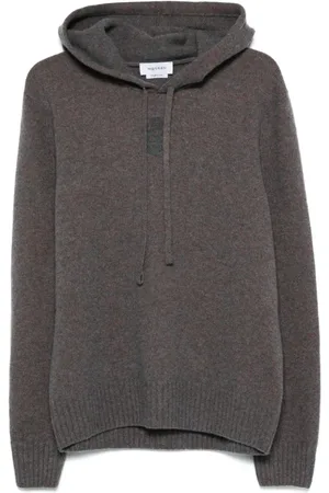 Alexander McQueen Hoodies, male, , Size: M Grey Sweater Collection