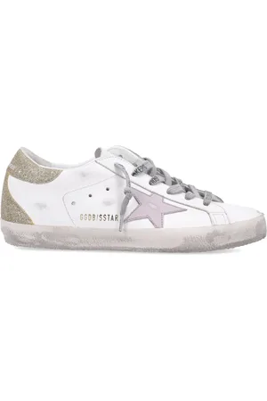 Golden Goose Sneakers, female, , Size: 6 US Lilac Star Patch Sneakers