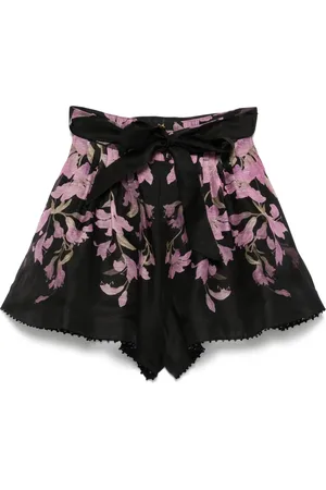 ZIMMERMANN Short Shorts, female, , Size: L Floral Dawning Shorts