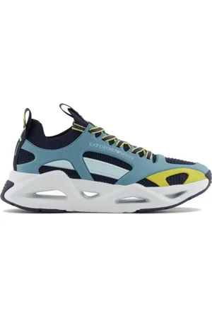 EA7 Sneakers, male, , Size: 9 US Blue Infinity Cage Sneaker Mesh