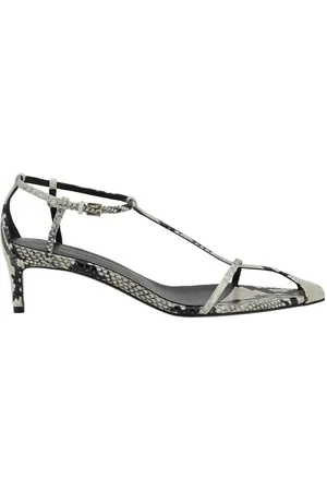 Khaite High Heel Sandals, female, , Size: 9 US Bella T-strap Sandal
