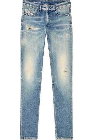 Diesel Slim-fit Jeans, male, , Size: W32 Slim Fit Destroyed Jeans