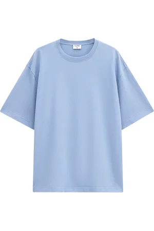 Filippa K T-Shirts, male, , Size: M Luxury Cotton T-Shirt, Heavy Jersey Fabric