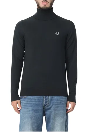 Fred Perry Turtlenecks, male, , Size: XL High-neck Sweater