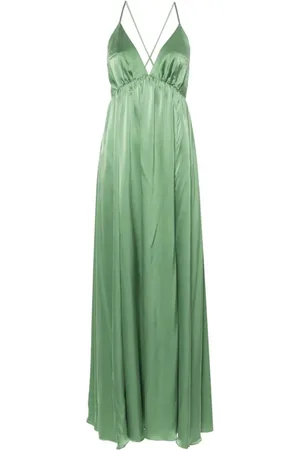 ZIMMERMANN Maxi Dresses, female, , Size: L Matcha Slip Dress
