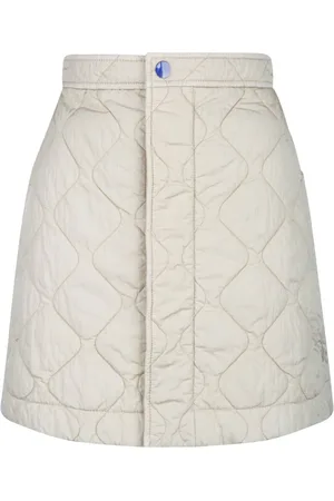 Burberry Short Skirts, female, , Size: XS Quilted Mini Skirt