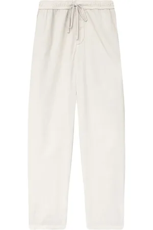 Isabel Marant Straight Trousers, male, , Size: XL Trousers Ecru Pantalon