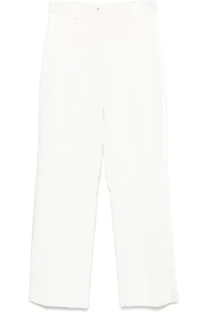 Elisabetta Franchi Straight Trousers, female, , Size: M Trousers Elegant Style