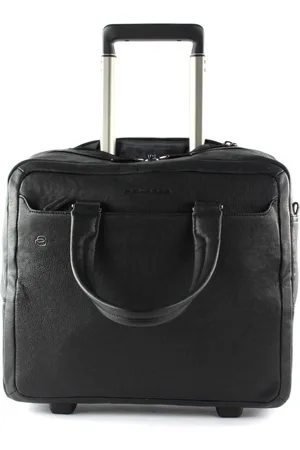 Piquadro Handbags, male, , Size: ONE SIZE Square Wheeled Computer Briefcase