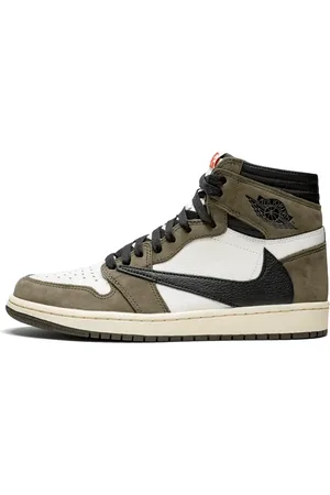 Jordan Sneakers, male, , Size: 9 1/2 US Retro Mocha High-top Sneakers
