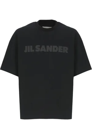 Jil Sander T-Shirts, male, , Size: S Logo print T-shirt