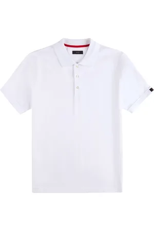 FAY Polo Shirts, male, , Size: 2XL Short Sleeve Jersey Polo Shirt