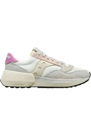 Saucony Sneakers, female, , Size: 8 US Jazz NXT Suede White Sneakers