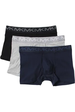 Michael Kors Bottoms, male, , Size: S 3-Piece Set Boxer Briefs Blue Men
