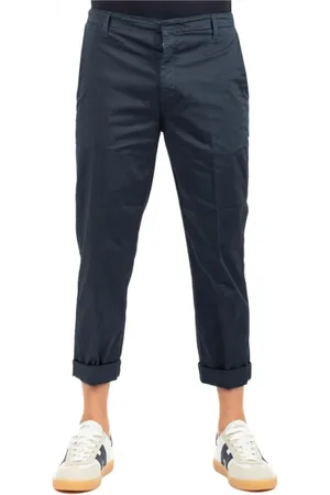 Dondup Cropped Trousers, male, , Size: W34 Stylish Pants for Men