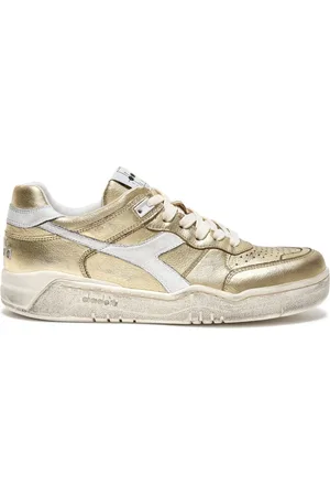 Diadora Sneakers, female, , Size: 7 US Premium Stone Wash Leather Sneakers