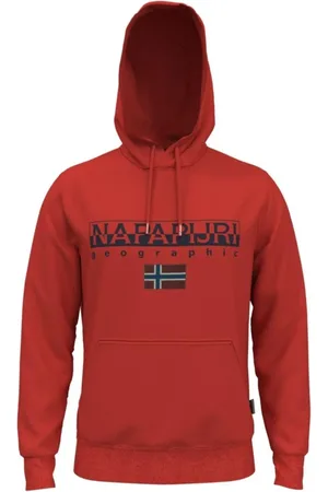 Napapijri Hoodies, male, , Size: M Cotton Hoodie B-Ayas