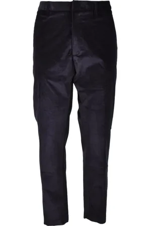 Dondup Slim-fit Trousers, male, , Size: W33 Cotton Modal Elastane Pants