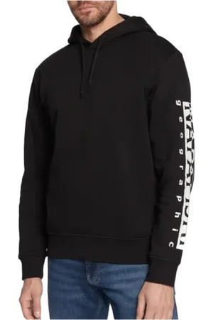 Napapijri Hoodies, male, , Size: S Cotton Hoodie Autumn Winter 2023