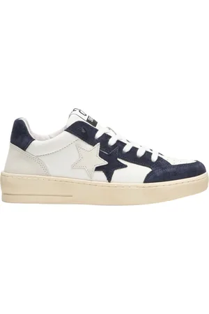 2STAR Sneakers, male, , Size: 11 US Handmade Italian Leather Sneakers