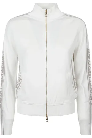 Elisabetta Franchi Zip-throughs, female, , Size: XS Tricot Sweatshirt
