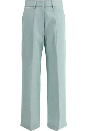 FORTE FORTE Straight Trousers, female, , Size: S Linen Cargo Pants