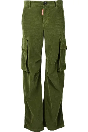 Dsquared2 Straight Trousers, female, , Size: 2XS Cotton Elastan Pants
