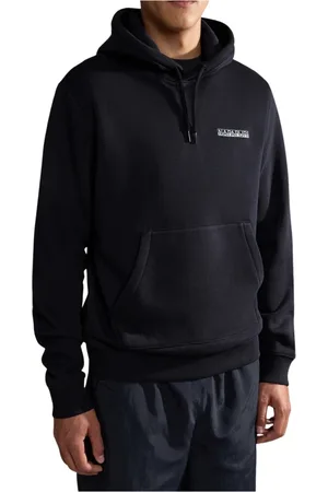 Napapijri Hoodies, male, , Size: XL Adjustable Hoodie in Cotton