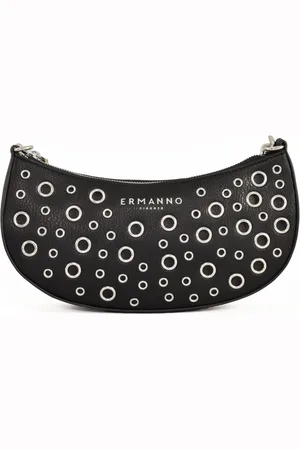 ERMANNO SCERVINO Handbags, female, , Size: ONE SIZE Round Crossbody Bag with Zipper Closure