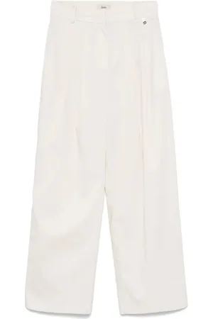 HERNO Wide Trousers, female, , Size: M Stylish Pants for Men and Women