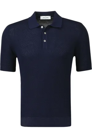 Gran Sasso Polo Shirts, male, , Size: M Dark Polo Shirt