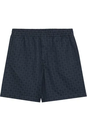 Givenchy Casual Shorts, male, , Size: W33 Grey/ Shorts with 4G Logo Print