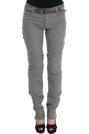 ERMANNO SCERVINO Slim-fit Jeans, female, , Size: L Chic Casual Cotton Pants