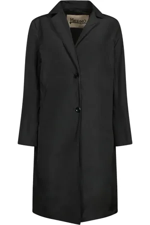 HERNO Single-Breasted Coats, female, , Size: S Outerwear Classic Chic Layering