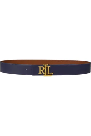 Ralph Lauren Belts, female, , Size: S Reversible Embossed Belt