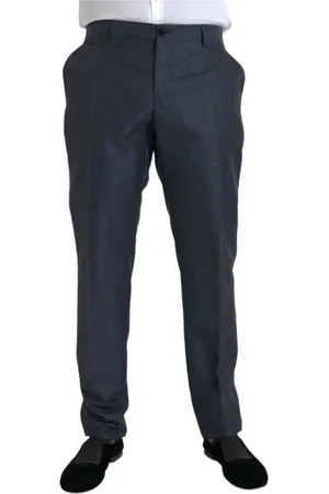 Dolce & Gabbana Suit Trousers, male, , Size: 3XL Wool Men