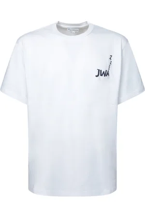 J.W.Anderson T-Shirts, male, , Size: M T-Shirt with Stylized Logo
