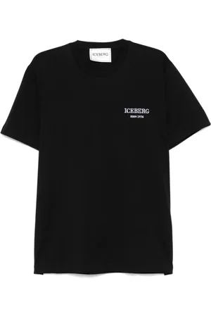 Iceberg T-Shirts, male, , Size: 2XL Crew Neck T-shirt