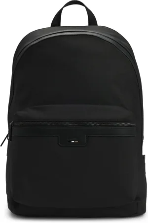 HUGO BOSS Backpacks, male, , Size: ONE SIZE Structured Backpack with Distinctive Details