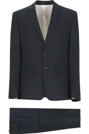 Dsquared2 Single Breasted Suits, male, , Size: L Two-Piece Suit with Peak Lapel